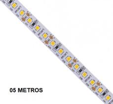 Fita LED 12V 10W/m 120Leds IP20 AMBER 2200K - 05 metros - EKF2835120A - EKLART