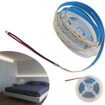 Fita Led 16W 240Leds 4000K Iluminaçao Sala Quarto Casa Gesso Sanca Teto Rebaixado Decoraçao Interna Externa Multiuso Gamer Residencia Loja Casa