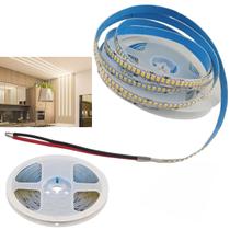 Fita Led 240 Leds 16W 6500k 5 Metros Branco Frio Decoraçao Gesso Sanca Iluminaçao Teto Rebaixado Casa Loja Ambiente Interno Externo