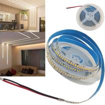 Fita Led 240 Leds 6500K Branco Frio 16W Sala Quarto Casa Decoraçao Iluminaçao Gamer Casa Loja Teto Rebaixado Multiuso Fita Led 240 Leds 6500K Branco Frio 16W Sala Quarto Casa Decoraçao Iluminaçao Gamer Casa Loja Teto Rebaixado Multiuso