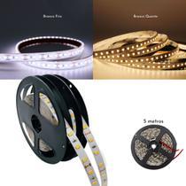 Fita Led 2835 5m 60leds 12v IP20 Branco Frio Quente 6000K 2700K Profissional Dupla Face Fita Led 2835 5m 60leds 12v IP20 Branco Frio Quente 6000K 2700K Profissional Dupla Face