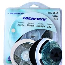 *fita led 3528 240led/m s/silicone 5m bf 6500k tb-01-5010