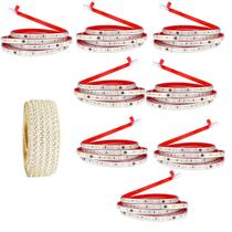 Fita Led 4000K SMD 3 Metros 127V Fita Dupla Face Plug Conector Kit 8 Unidades Gesso Teto Rebaixado Perfil Sanca Residencial Comercial Recepçao Sala Il