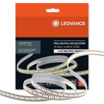 Fita Led 5 Metros 15w/m 240 Leds/m 12v Luz Neutra 4000K