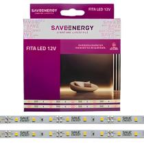 Fita Led 5 Metros 8W/m 800Lm/m 120 Ip20 12V Saveenergy Fita Led 5 Metros 8W/m 800Lm/m 120 Ip20 12V Saveenergy