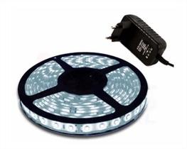 Fita Led 5050 5m Prova D'água Oferta Multiuso Branco Frio Fita Led 5050 5m Prova D'água Oferta Multiuso Branco Frio