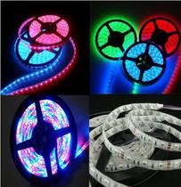 Fita Led 5050 5M Rgb Prova Dagua Rolo Sem Fonte Fita Led 5050 5M Rgb Prova Dagua Rolo Sem Fonte