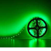 Fita LED 5050 60Leds Verde C/Silicone 5 Metros