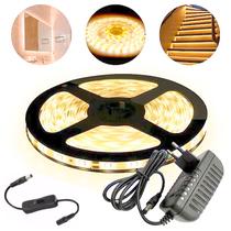 Fita Led 5050 Amarelo 5m Com Fonte 2A 12V e Interruptor P4 Fita Led 5050 Amarelo 5m Com Fonte 2A 12V e Interruptor P4