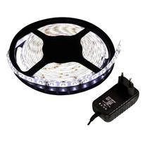 Fita Led 5050 Branco Frio Rolo 5M Com Fonte 12V 5A Fita Led 5050 Branco Frio Rolo 5M Com Fonte 12V 5A