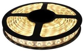 Fita LED 5050 BRANCO QUENTE Rolo 5m com fonte 12V 5A Fita LED 5050 BRANCO QUENTE Rolo 5m com fonte 12V 5A