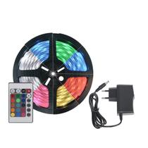 Fita Led 5050 Rgb Colorida 5m 16 Cores + Fonte + Controle