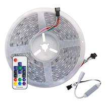 Fita Led 5m Digital 2811 Rgb 150 Leds 30smd 366 Efeitos - LINTIAN