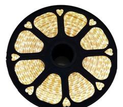 Fita Led 5mts 5050 Branco Quente Com Silicone E Fita Adesiva Cor da luz Branco Quente 3000K Tensão de operação Fita Led 5mts 5050 Branco Quente Com Silicone E Fita Adesiva Cor da luz Branco Quente 3000K Tensão de operação