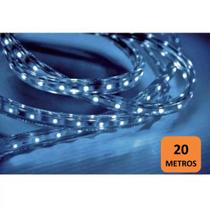 Fita LED 5W 60 LEDs Caixa Com 20 Metros 220V IP67 Taschibra - caixa com 20 m - Azul