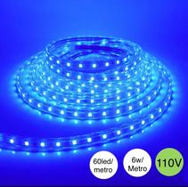 Fita led 60 led mangueira chata 110V por metro