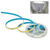 Fita LED 6500K COB 5 Metros 12v IP20 18w Perfil Teto Rebaixado Gesso Sanca Iluminaçao Profissional Loja Sala Quarto Ambiente Interno Externo Residenci Fita LED 6500K COB 5 Metros 12v IP20 18w Perfil Teto Rebaixado Gesso Sanca Iluminaçao Profissional Loja Sala Quarto Ambiente Interno Externo Residenci