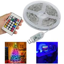 Fita Led Aplicativo Celular App 20 Metros Colorido Cores RGB Controle Decoraçao Estante Escada Natal Mesa Gamer Arvore Sanca Gesso Loja Casa Fachada - LEVA PRA MALHAR