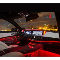 Fita LED Automotiva Luz Neon Interna Vermelho Painel