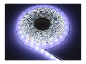 Fita Led Branca Fria 50x50 Dupla Face A Prova D'agua 6000k 12V 18W 5 Metros IP65
