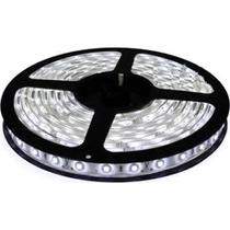 Fita Led Branco Rolo De 5mts 300 Leds Com Dupla Face Fonte - Exbom