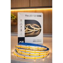 Fita Led Cob 12v 12w 5m 1020lm/m 3000k 1080lm/m 4000k - Pix