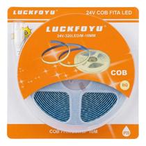 Fita Led Cob 320 Ledsm 24v 5m Branco Quente 3000K Fita Led Cob 320 Ledsm 24v 5m Branco Quente 3000K