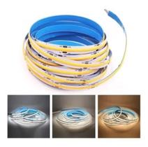 Fita Led Cob 320led/m ip44 1000 lumens 110v ou 220v Direta na Energia 5m ou 10m 3000k ou 4000k 6000k