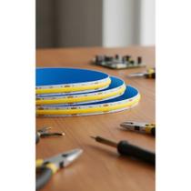 Fita LED COB 5m 480 Leds/m 20W/m 12V Branco Quente 3000K Fita LED COB 5m 480 Leds/m 20W/m 12V Branco Quente 3000K