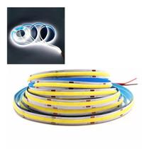 Fita Led COB 6500k Rolo 50 metros 12v 10w Decoraçao Sala Quarto Ambiente Teto Rebaixado Gesso Iluminaçao Comercial Residencial