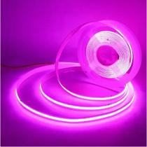Fita Led COB Colorida Super Led 5 Metros 320 Leds/Metro 12v IP20 Alto Brilho