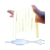 Fita LED COB Dimmable 288 LEDs/m 220V Plugue EU 3000k 6000k RA90 Iluminação Para Jardim Externo