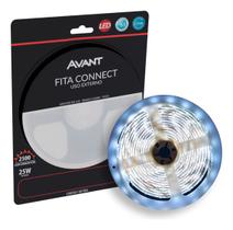 Fita Led Connect 5w 6500k Branco Frio 5 Metros 127v Tensão Direta 60 Leds/m a prova dágua Cod: 148004089 AvantA Fita Led Connect 5w 6500k Branco Frio 5 Metros 127v Tensão Direta 60 Leds/m a prova dágua Cod: 148004089 AvantA