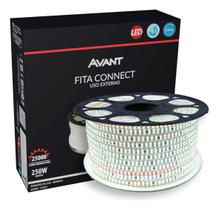 Fita Led Connect 5w 6500k Branco Frio 50 Metros 220v Tensão Direta 60 Leds/m a prova dágua Cod 14802313410 Avant