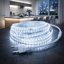 Fita Led Direta 12w 120leds/m Rolo 10m Branco frio 6500k