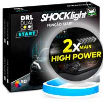 Fita Led Drl Farol Seta High Power Função Start Dual Color