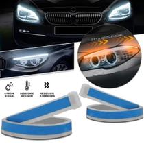 Fita Led Drl Universal Farol Tunning Seta Sequencial 60cm