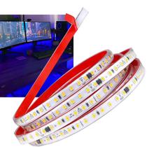 Fita Led Dupla SMD 3 Metros Dupla Face Iluminaçao Azul Decoraçao Teto Rebaixado Mesa Sala Quarto Casa Loja Comercio Gamer Fita Led Dupla SMD 3 Metros Dupla Face Iluminaçao Azul Decoraçao Teto Rebaixado Mesa Sala Quarto Casa Loja Comercio Gamer