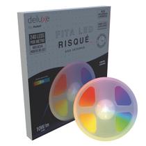Fita Led Interna Risque 5M 10W Rgb 12V Ip20 Deluxe Avant Fita Led Interna Risque 5M 10W Rgb 12V Ip20 Deluxe Avant