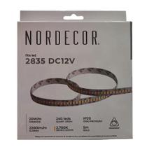 Fita Led Ip20 20w 2700k 12v 240 Leds Nordecor Fita Led Ip20 20w 2700k 12v 240 Leds Nordecor