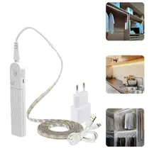 Fita Led Luz Branco Neutro 3M Com Sensor De Presença + Fonte