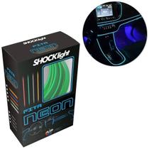 Fita Led Luz Interna Neon Painel 1m Metro Tunning Verde Fita Led Luz Interna Neon Painel 1m Metro Tunning Verde