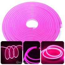 Fita Led Luz Neon Para Fachada Super-brilhante Flexível 360 Graus Rosa FITARO Fita Led Luz Neon Para Fachada Super-brilhante Flexível 360 Graus Rosa FITARO