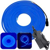 Fita Led Luz Neon Prova D'água Embiente Externo Super Brilhante Azul FITANEONAZFON - Dylan