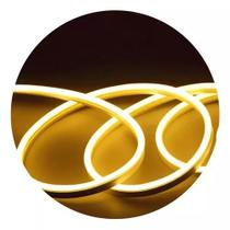 Fita Led Neon 12v 12w/M 5mt Ip65 Amarela