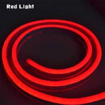 Fita Led Neon 5m Alto Brilho Corte 2,5cm Flexivel Siliconada- vermelho - luckfoyu