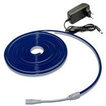Fita LED Neon Azul C/ Fonte 12V