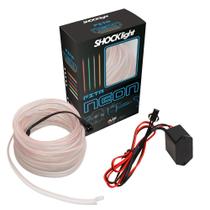 Fita Led Neon Branca 1 Metro P/ Painel/ Interior Automotivo