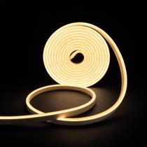 Fita Led Neon Flexivel 120Led 5 Metros Branco Quente 3000K Fita Led Neon Flexivel 120Led 5 Metros Branco Quente 3000K