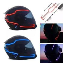 Fita Led Neon Para Capacete Led Luz Indica Sinaliza Moto Gp - Minymix